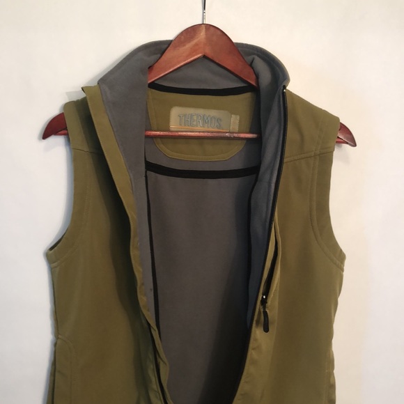 Thermos zipper front vest szM - Picture 6 of 13